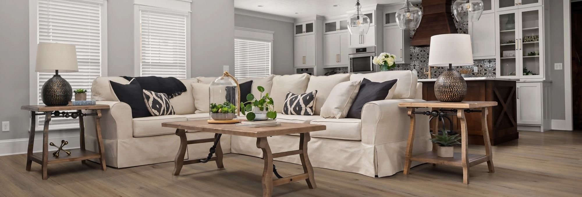 Vinyl Flooring Covering A Living Room from Gallatin Floor Fashions in Gallatin, TN